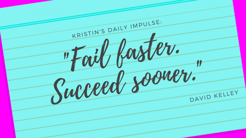 Kristin’s daily impulse #12