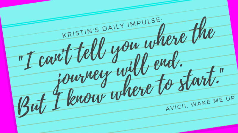 Kristin’s daily impulse #48