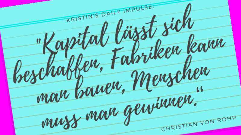 Kristin’s daily impulse #112