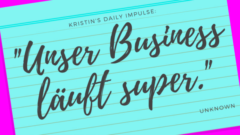 Kristin’s daily impulse #223