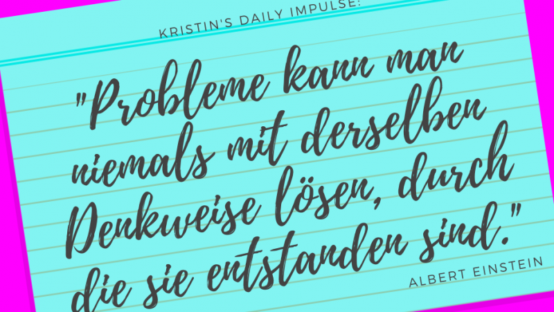 Kristin’s daily impulse #258